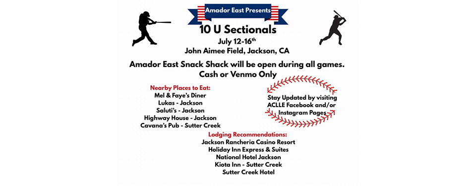 Eating & Lodging During Sectionals