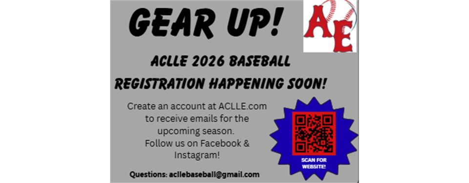 2026 SEASON REGISTRATION OPENING SOON!